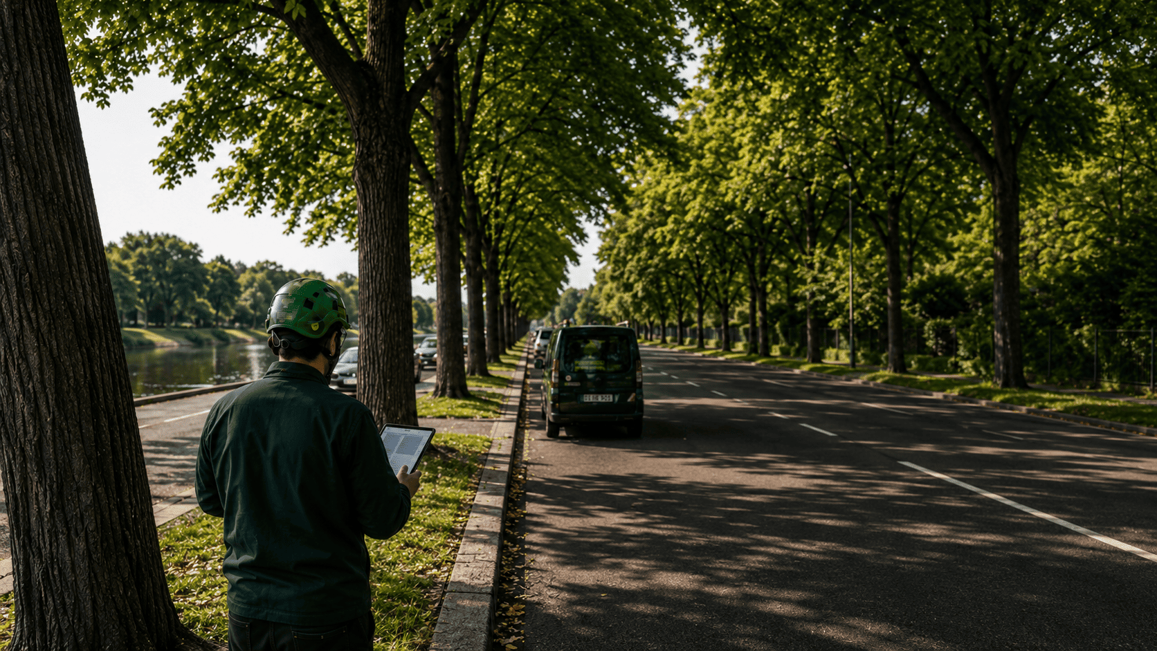 Verkehrssicherheit Allee